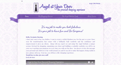 Desktop Screenshot of angelatyourdoor.com